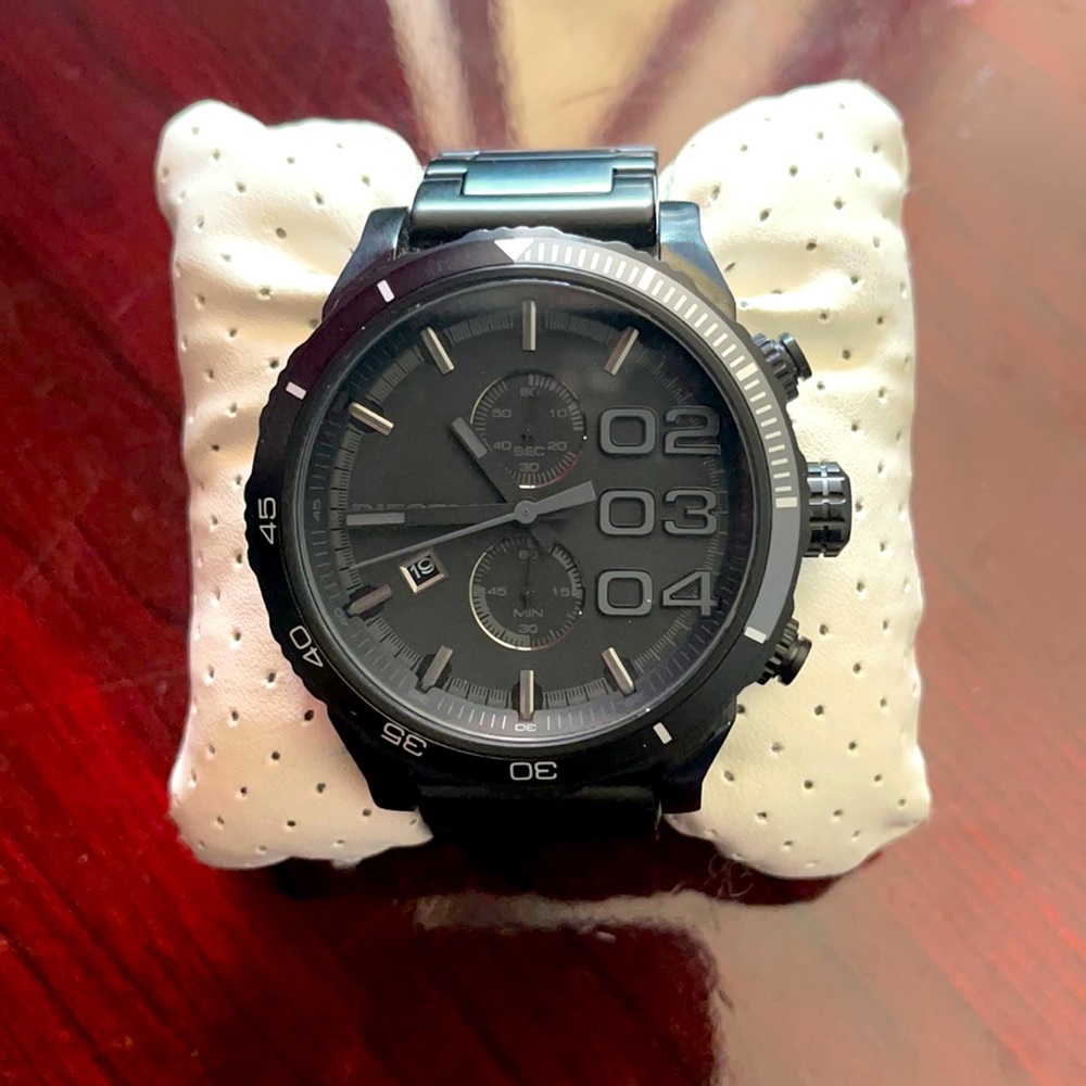 Diesel watch,black,Stainless steel